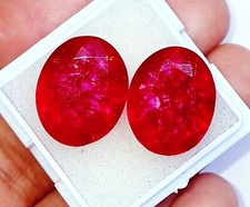 18+ Ct Naturel Rubis Rouge