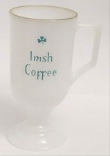 Irish Coffee Milk Glass Coffee