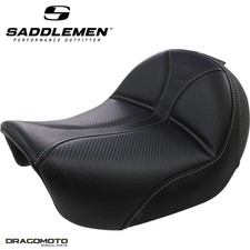 SELLE HARLEY DYNA / GLIDE SADDLEMEN Dominator 806-04-0042 Solo Noire Foam | G...