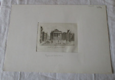 ANCIENNE GRAVURE FRANCE PITTORESQUE LILLE NORD (59) SALLE DE SPECTACLE