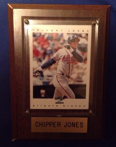 Chipper jones baseball - baseball, card