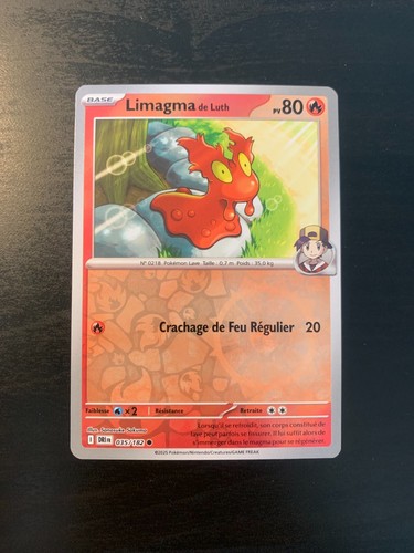 Carte pokémon reverse limagma - pokémon,