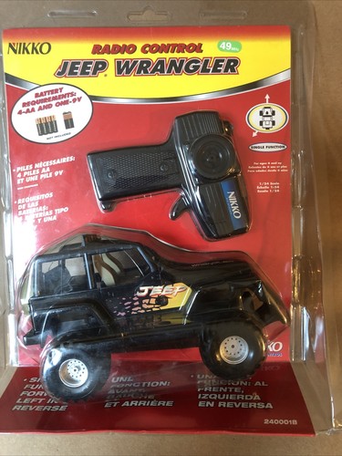 Nikko radio controlled jeep - controlled,