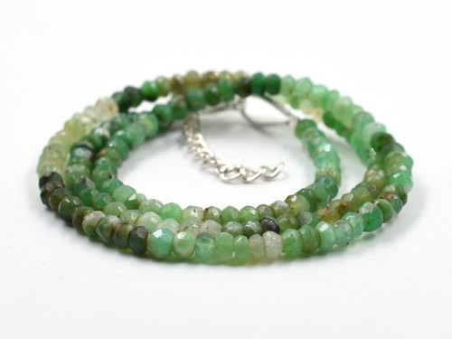 Collier perles facettes - collier,