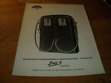 PHOTO IVRY STUDIO PRESSE REPORTAGE D EPOQUE POMPE A ESSENCE DOUBLE ASTER DUX 5