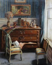 Tableau scène intérieur