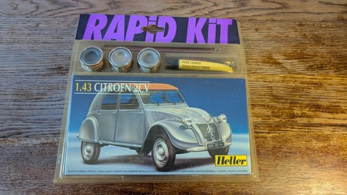 Heller citroen 2cv - heller, 1/43