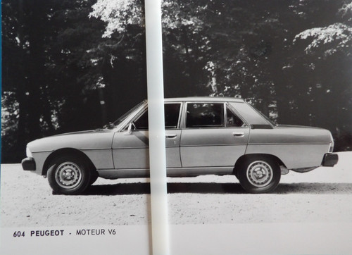 Photo presse peugeot 604 - presse,