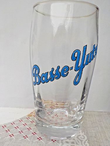 Verre emaille ancien biere - emaille,
