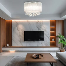 Plafonnier En Verre Cristal