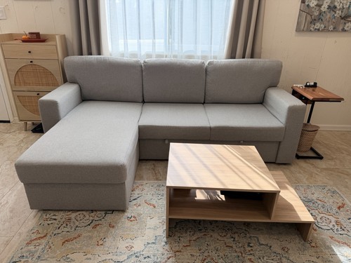 Ikea light gray sleeper - light,