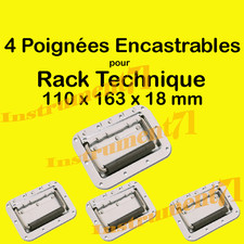 4 Poignées Encatrable pour