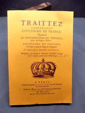Condamnation des templiers - des,