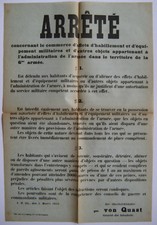 AFFICHE ORIGINALE 1918 GUERRE