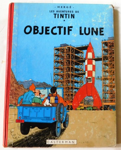 Tintin objectif lune - tintin,
