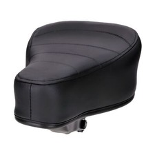 Selle noire rembourrée avec