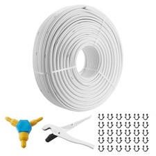 VEVOR Tuyau PEX-AL-PEX Tube Composite Aluminium-Plastique Barrière Oxygène 300 m