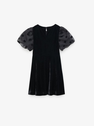 Zara kids girl velvet dress - girl,