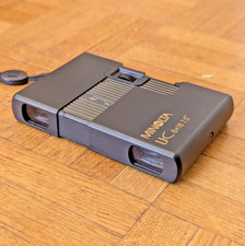 Minolta UC 8 x 18 7.5° Compact Travel Binoculars Black Metal (RARE, EXCELLENT)