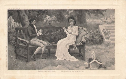 Illustree cadre scene - cp,