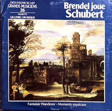 Brendel Joue Schubert LP Fantaisie Wanderer - Moments Musicaux