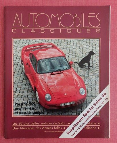 Revue automobiles classiques - revue, "automobiles