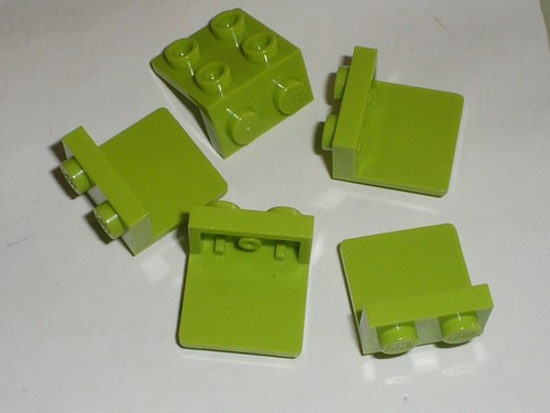 Lime bracket lego ref - 5, x