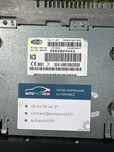 Poste autoradio navigation - poste,