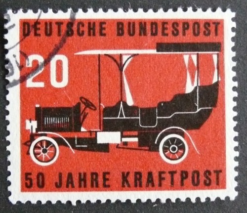Timbre allemagne rfa 1955 - timbre,