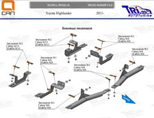 Kit fixations de marche-pieds