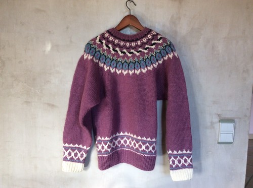 Pull shetland jacquard - shetland, et