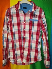 Chemise homme Napapijri manches longues multicolore taille M