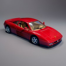 Ferrari 348 tb Pininfarina - 1989 / Burago 1/24 Collector Car / Made in Italy
