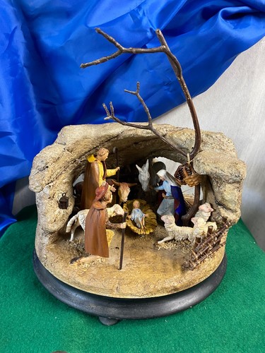 Crèche santons dans - santons, une