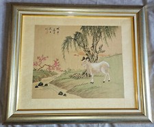 Peinture chinoise sur soie