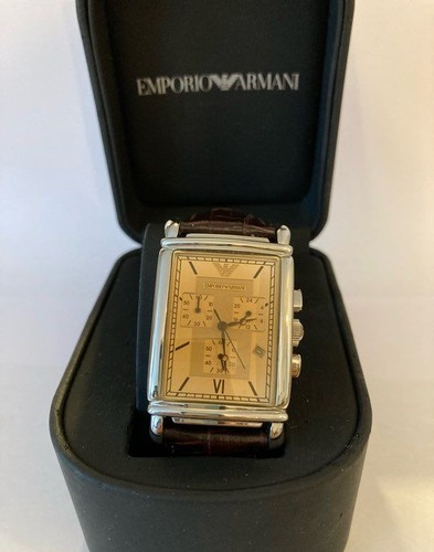 Montre armani chrono vintage - montre,