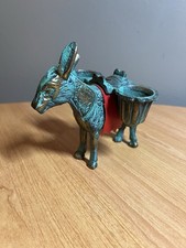 Vintage Bronze animalier Âne