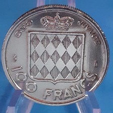 Pièce de 100 francs Rainier