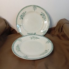 Lot de 2 Assiettes Anciennes