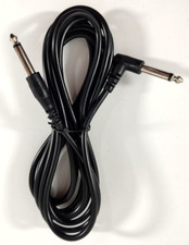 Cable audio Jack Male 6,35 mm vers Jack Male 6,35 mm Connecteur Coude 3 metres