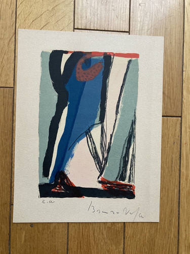 Bram van velde - van, lithographie