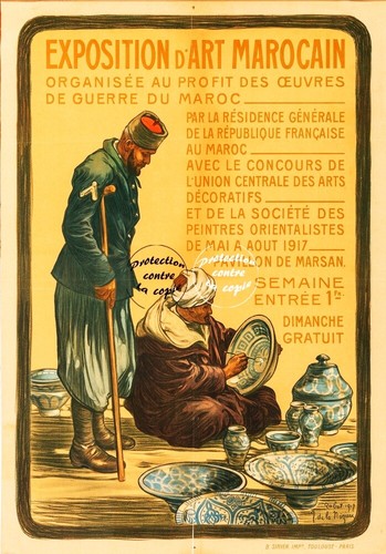 Expo art marocain 1917 - 1917, rf64