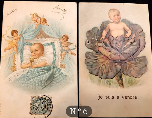 Lot de 2 cartes - 6,