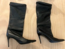 CHANEL Vintage Black Leather