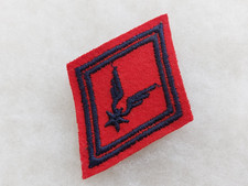 Un insigne tissu militaire