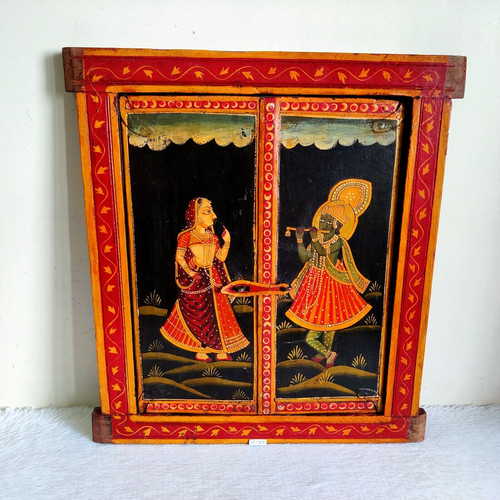 Vintage main peint radha - peint,