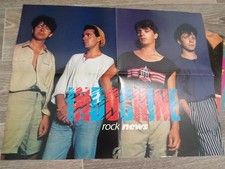 poster groupe INDOCHINE rock