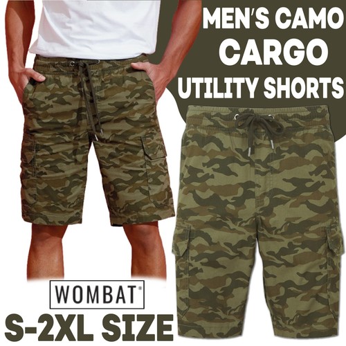 Wombat shorts cargo camouflage - shorts,