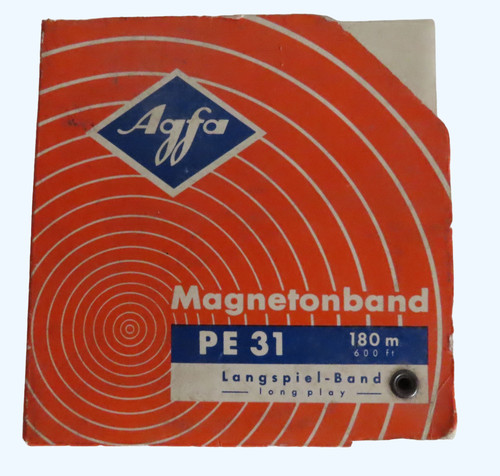 Bande magnetique agfa 31 - bande, pe