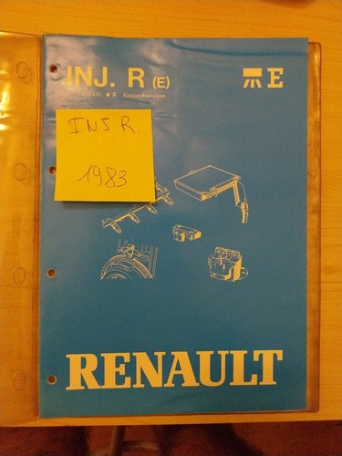 Manuel reparation renault inj - reparation,